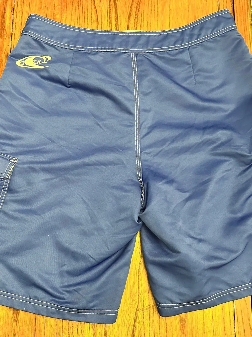 O'Neill Royal Blue Men's Swim Trunks with White Drawstring